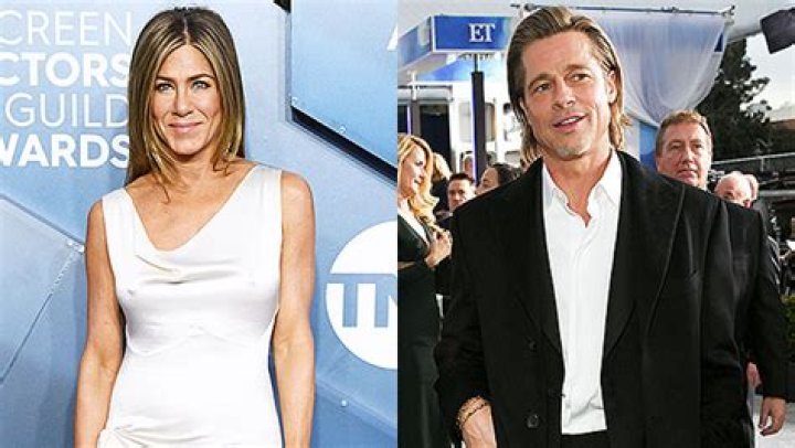 Brad Pitt Jokes About Not ‘Getting Along With His Wife’ In Front Of Ex Jennifer Aniston At SAG Awards