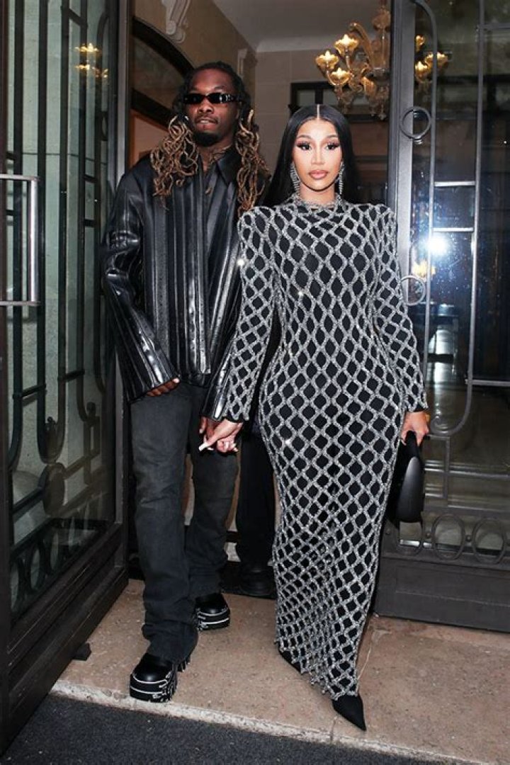 Cardi B & Offset Wear Burberry Jackets: Photos – Hollywood Life