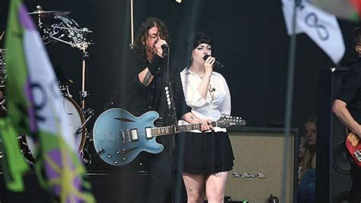Dave Grohl Performs With Daughter Violet, 17, At Glastonbury Festival: Photos