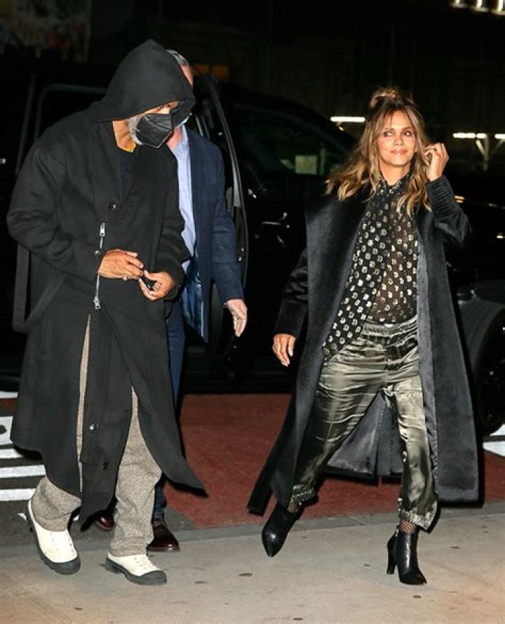 Halle Berry, 55, Rocks Sexy Sheer Shirt For Date Night With BF Van Hunt — Photos