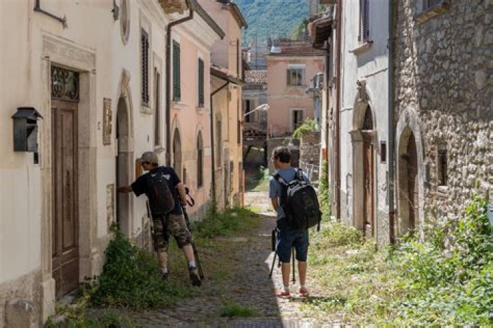 Joe Giudice Walks Through Deserted Italian Village Amid Coronavirus Pandemic — Watch