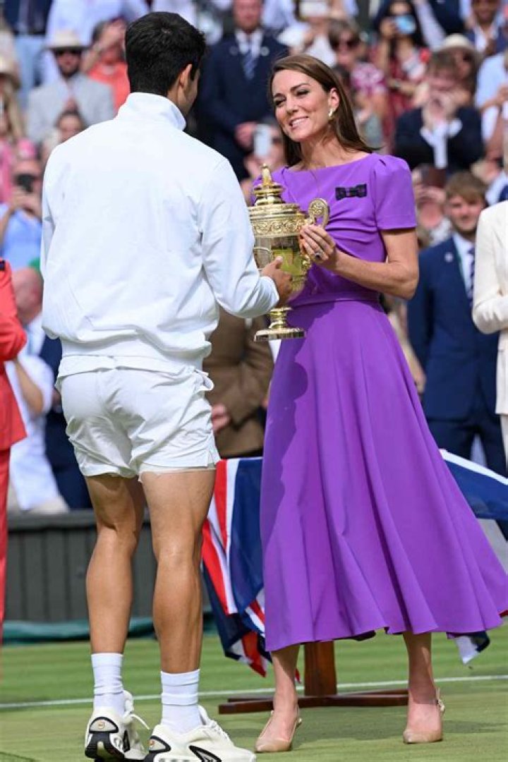 Kate Middleton Is All Smiles At Wimbledon After Missing Princess Diana’s Statue Unveiling — Photos