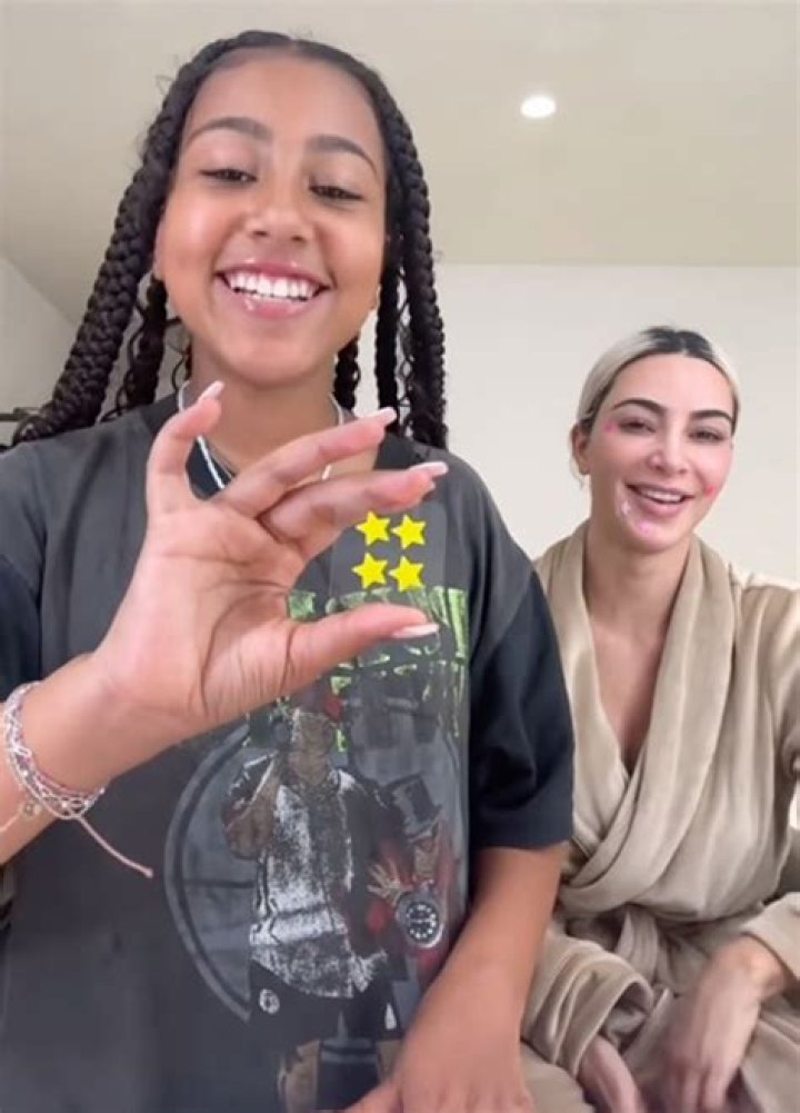 Kim Kardashian & Daughter North West, 6, Dance Around In Their Adorable Tik Tok Video — Watch