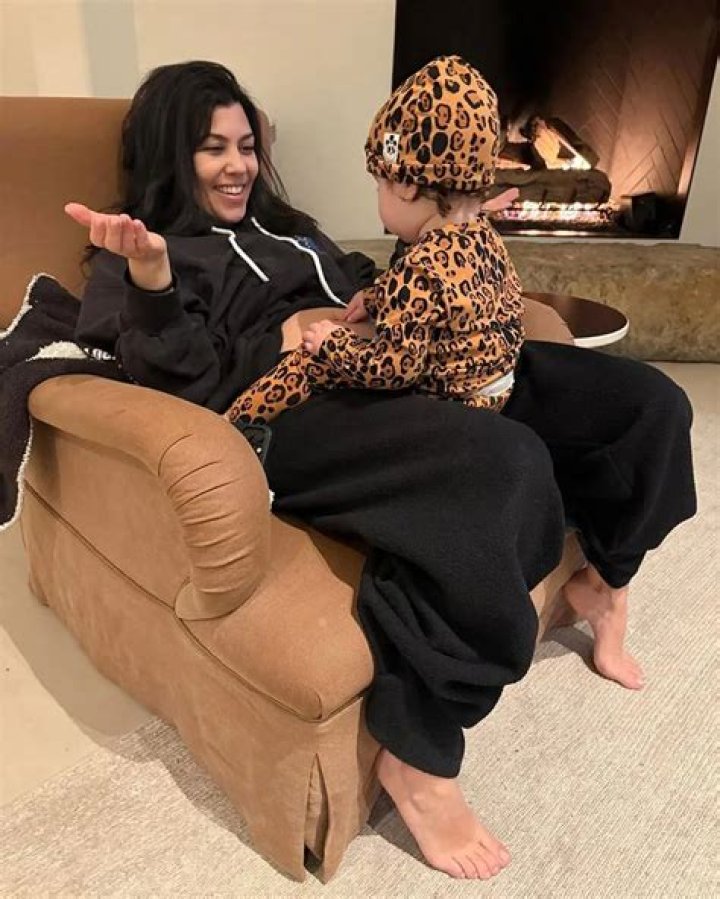 Kourtney Kardashian Reveals Son Rocky Naps in Her Arms Instead of His Crib
