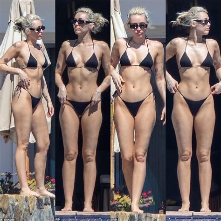 Miley Cyrus Wears Rainbow Bikini For Pride Month: Pic – Hollywood Life