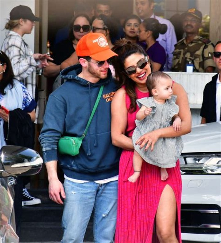 Nick Jonas & Priyanka Chopra Hold Hands On 1st Date Night After Welcoming Baby By Surrogate