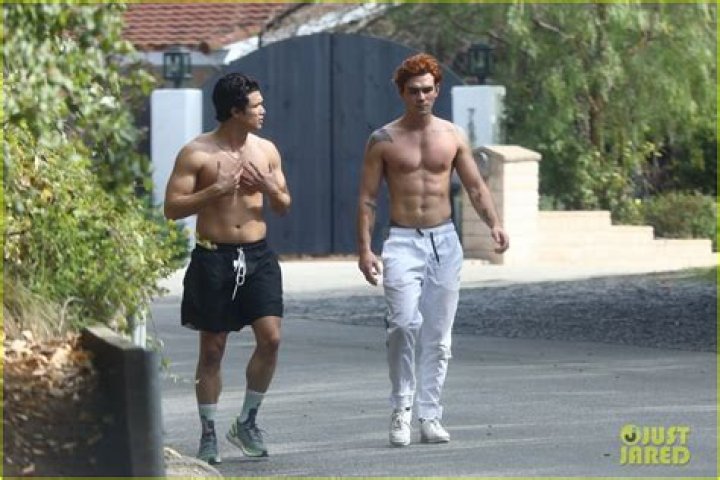 ‘Riverdale’ Stars KJ Apa, 22, & Charles Melton, 22, Show Off Their Ripped Bodies During Shirtless Hike