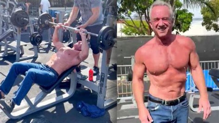 Robert F. Kennedy Jr. Goes Shirtless & Does Pushups In New Video – Hollywood Life