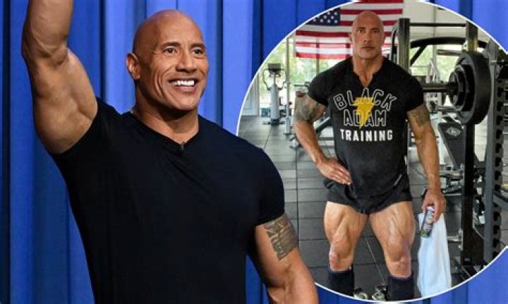 The Rock Reveals Insanely Muscular Legs In New Gym Photo: ‘Good Day Of Work’