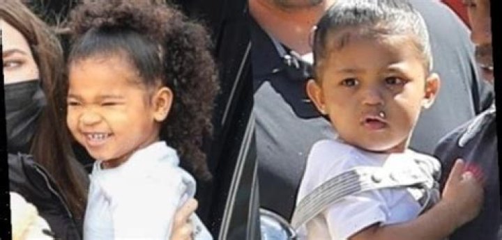 True Thompson, 2, & Stormi Webster, 3, Hold Hands & Go For A Stroll In Cute Summer Dresses