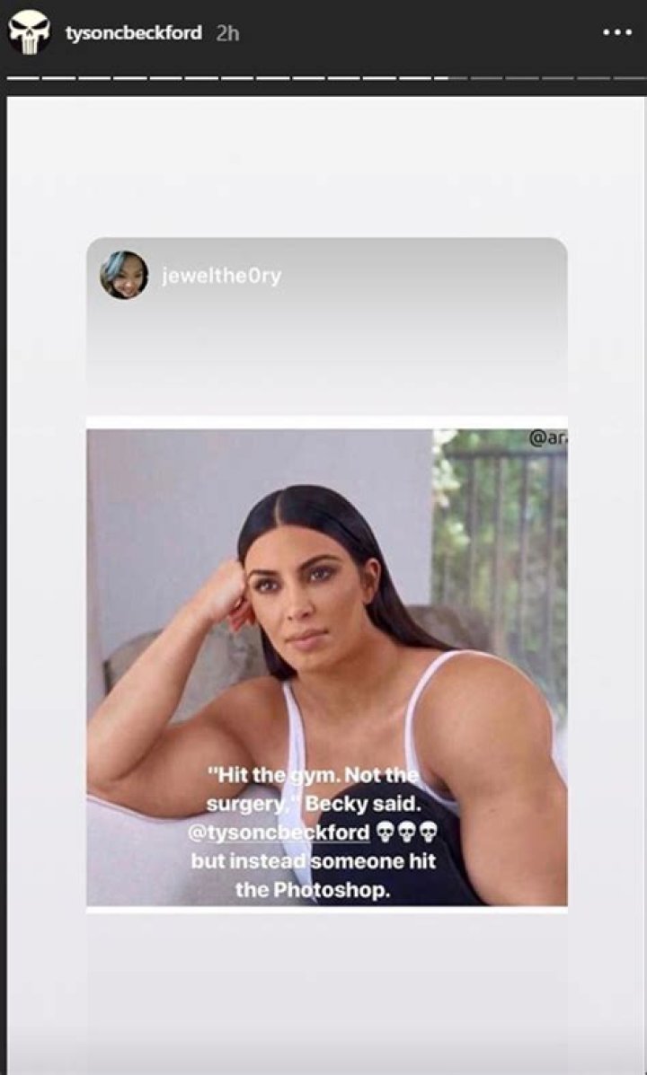 Tyson Beckford Trolls Kim Kardashian With Meme About Plastic Surgery – Hollywood Life